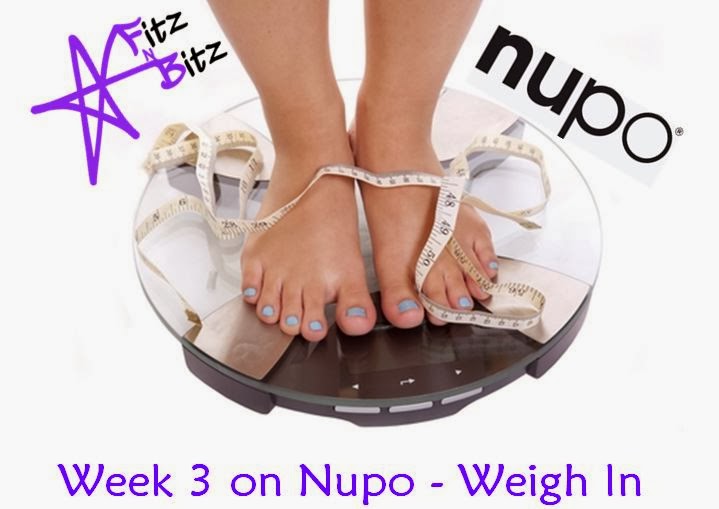 Wednesday Weigh In #4 - Nupo Journey