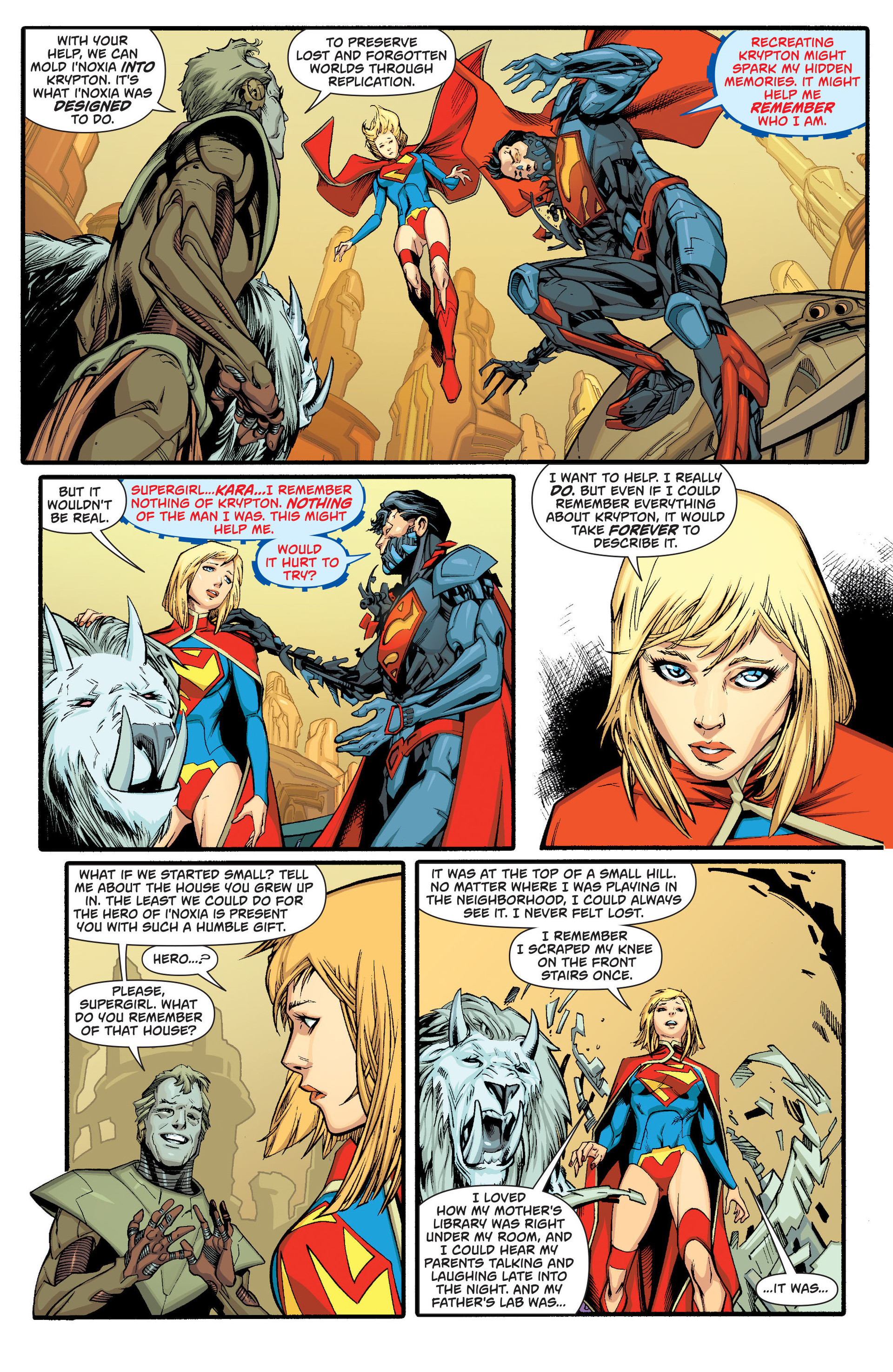 Read online Supergirl (2011) comic -  Issue #22 - 4