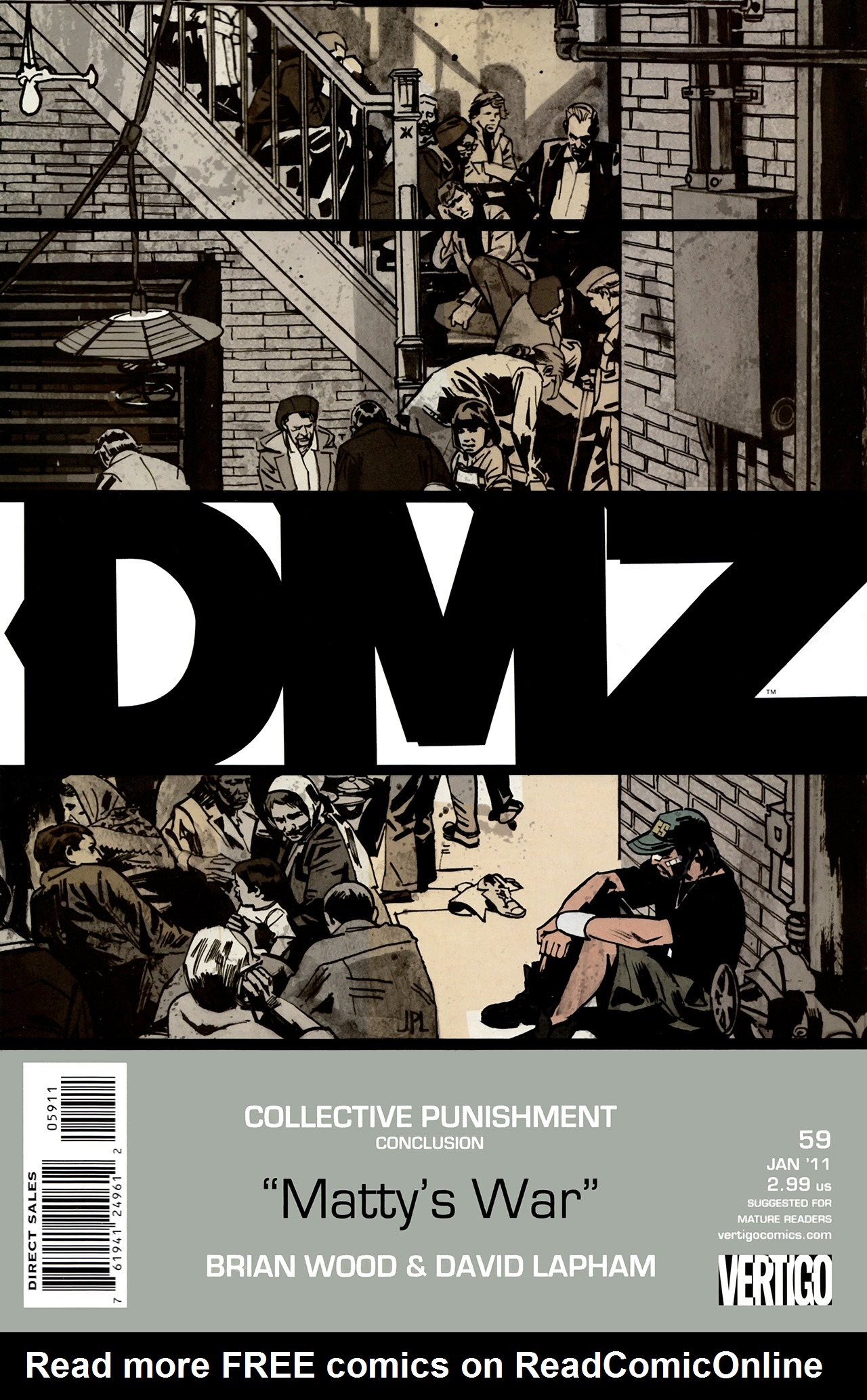 Read online DMZ (2006) comic -  Issue #59 - 1