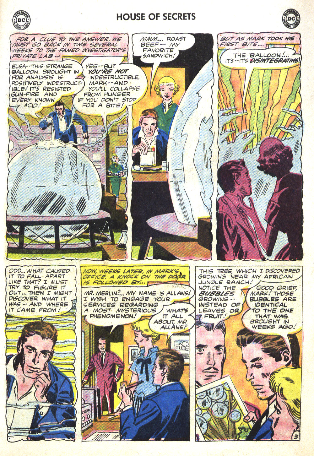 Read online House of Secrets (1956) comic -  Issue #35 - 5