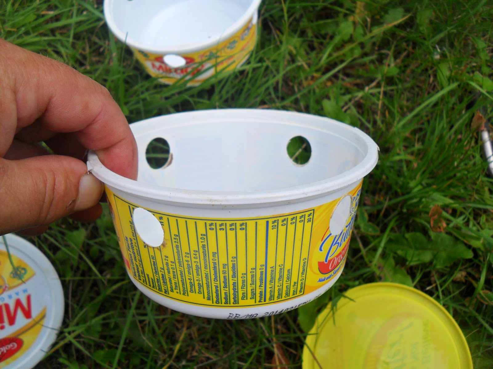 Bills Garden Tips My homemade slug traps