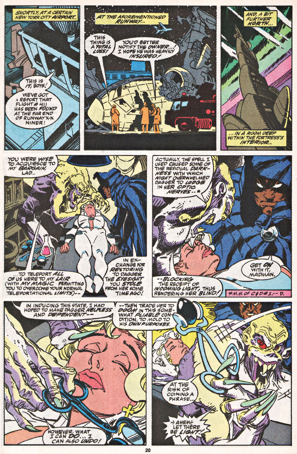 Read online Cloak and Dagger (1990) comic -  Issue #13 - 15