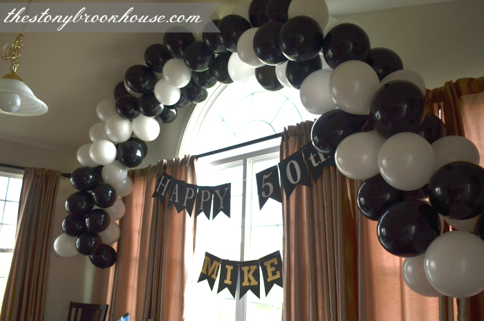 Birthday Balloon Arch