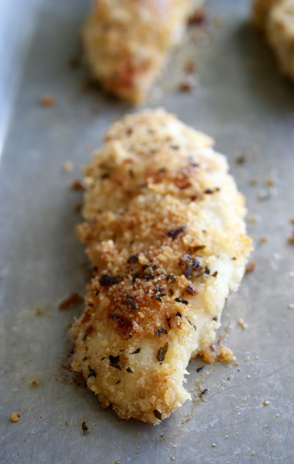 Garlic Parmesan Chicken Strips
