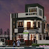 Contemporary style 2 storied house at Kannur in 2.5 cent