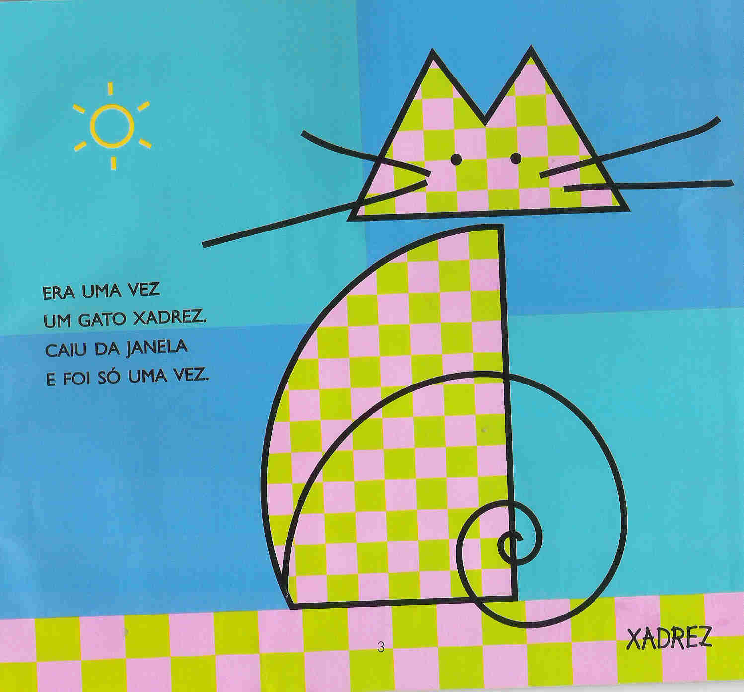 Um gato xadrez  Gato xadrez, Desenhos de instrumentos musicais