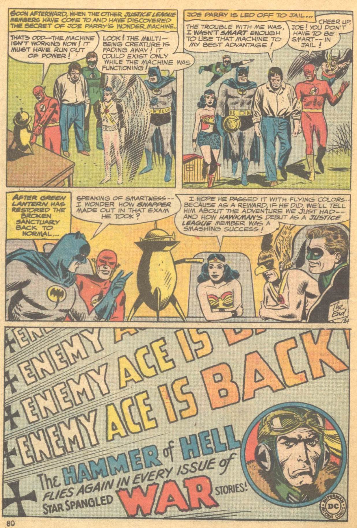 Read online Justice League of America (1960) comic -  Issue #67 - 82