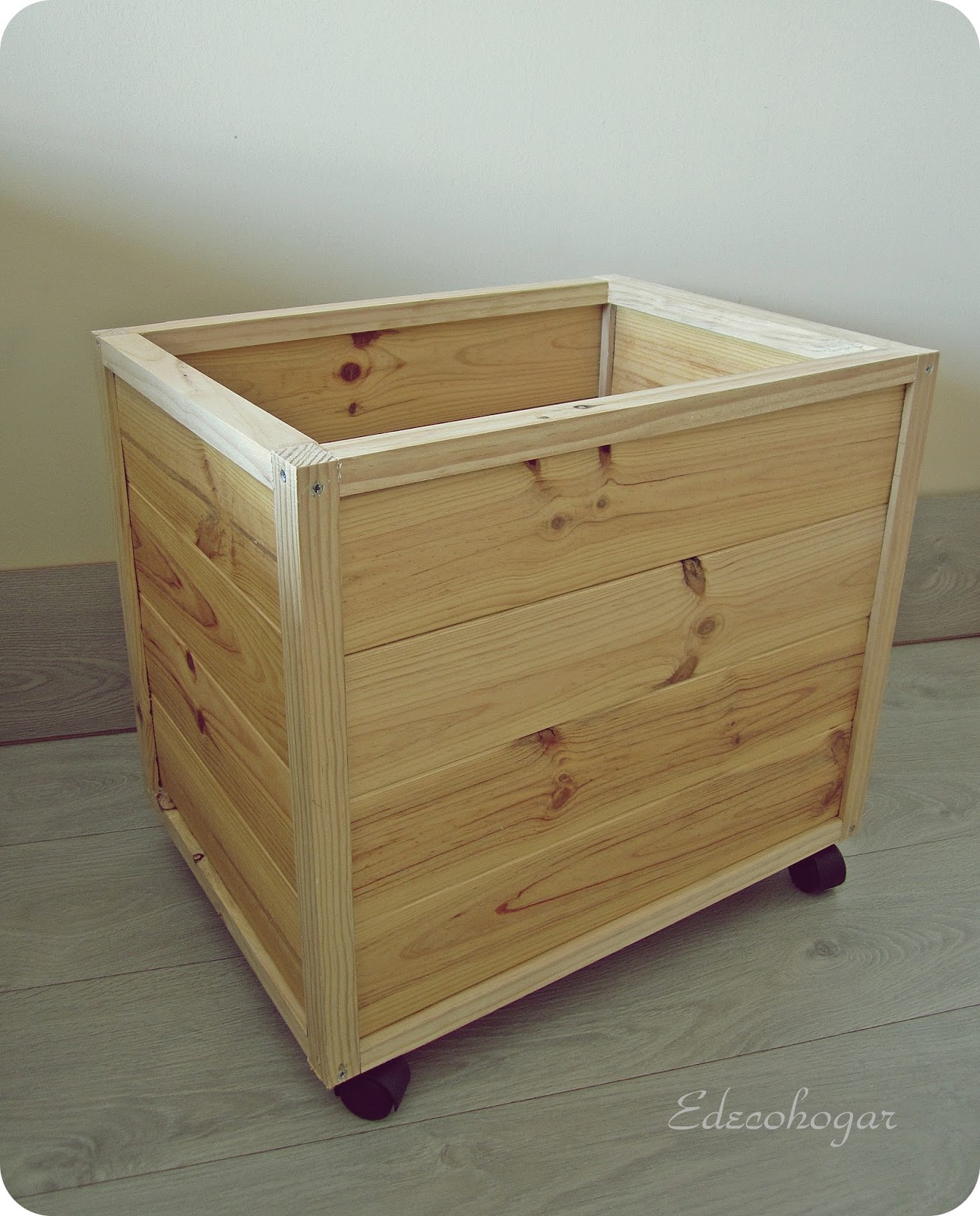 Edecohogar Cajón de madera