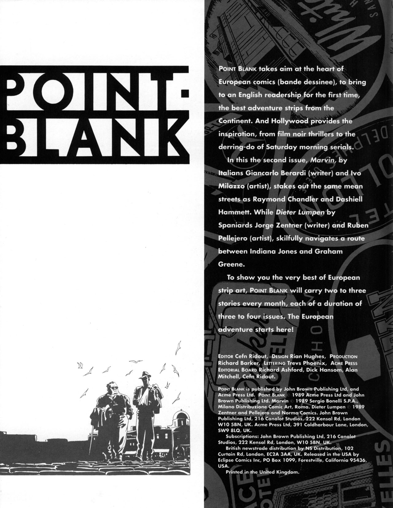 Read online Point Blank (1989) comic -  Issue #2 - 2