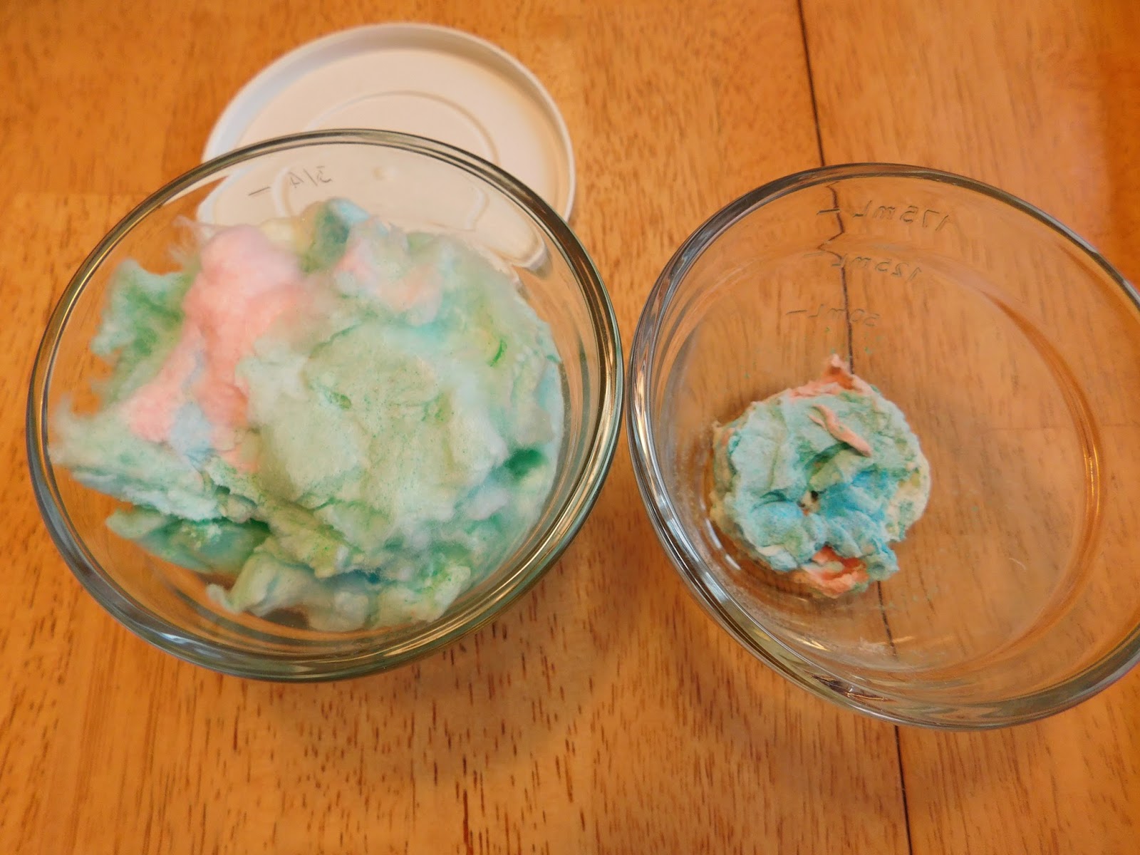 100 Days of Science #21 & 22-- Cotton Candy Experiments