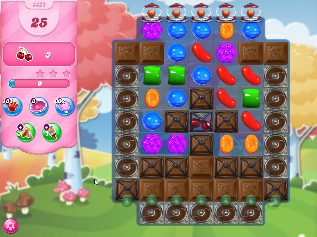 Candy Crush Saga level 3429 Candy Crush Saga level 3429