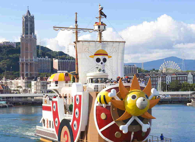 Kapal One Piece Kembali ke Nagasaki Setelah 4,5 Tahun 
