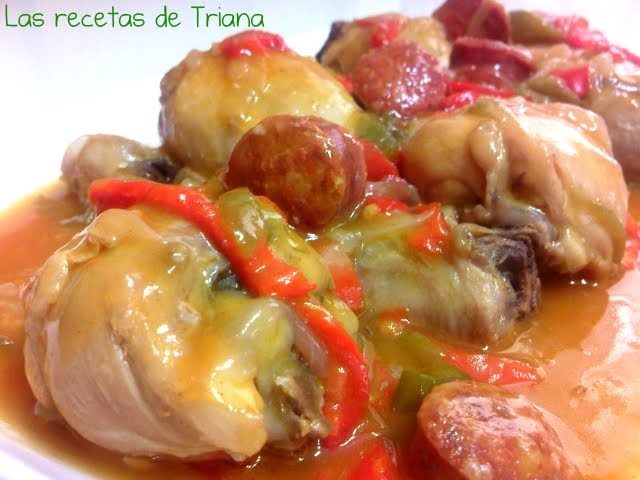 Image of Jamoncitos de pollo a la riojana - Las recetas de Triana