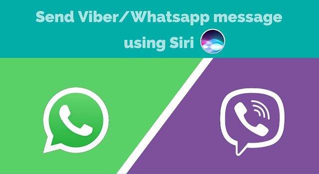 With this feature, users will be able to send a message, read a message using Siri on Viber and Whatsapp in iOS 10-10.3.2. Isn’t it a cool feature?