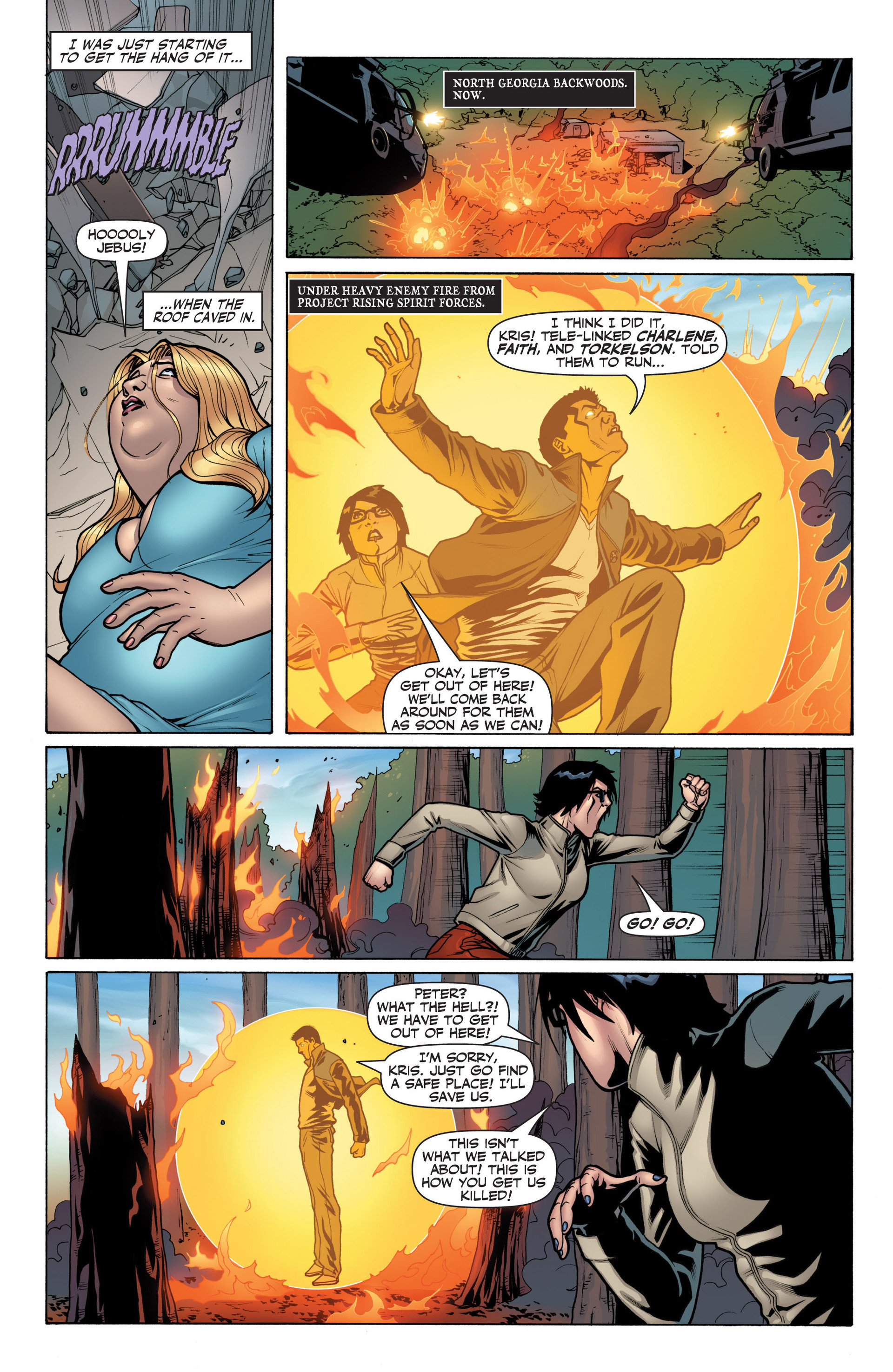 Read online Harbinger (2012) comic -  Issue #9 - 6