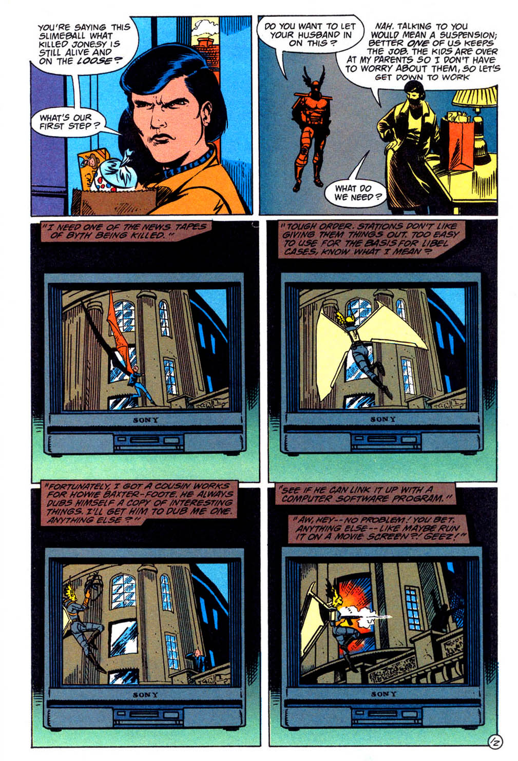 Read online Hawkworld (1990) comic -  Issue #9 - 13
