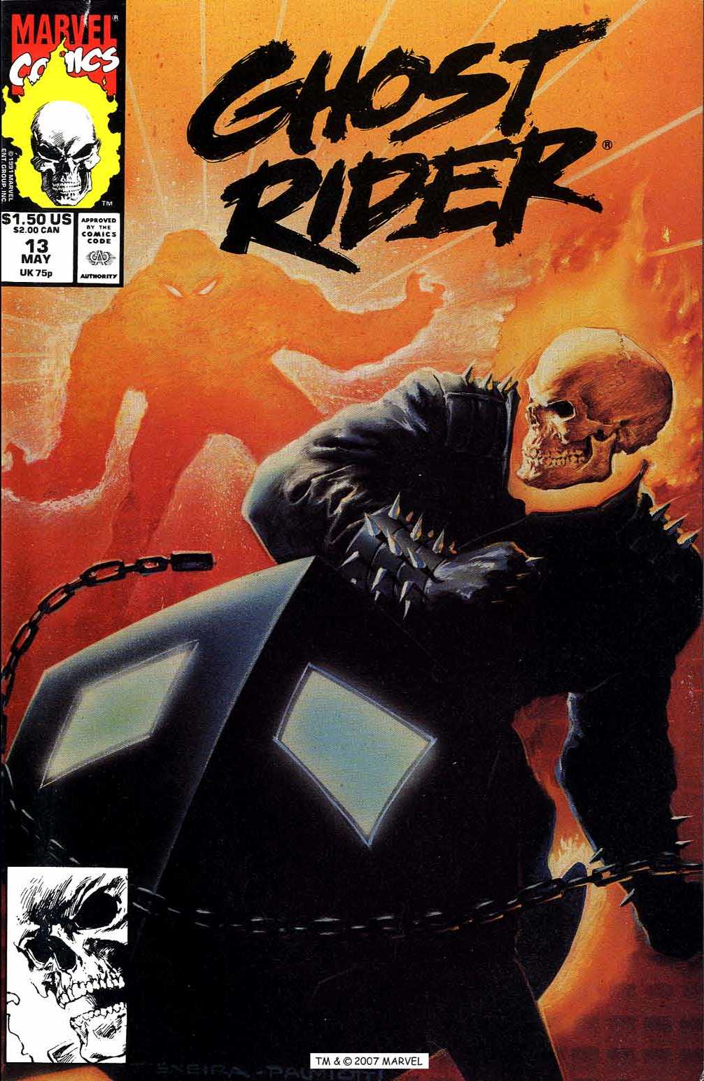 Read online Ghost Rider (1990) comic -  Issue #13 - 1