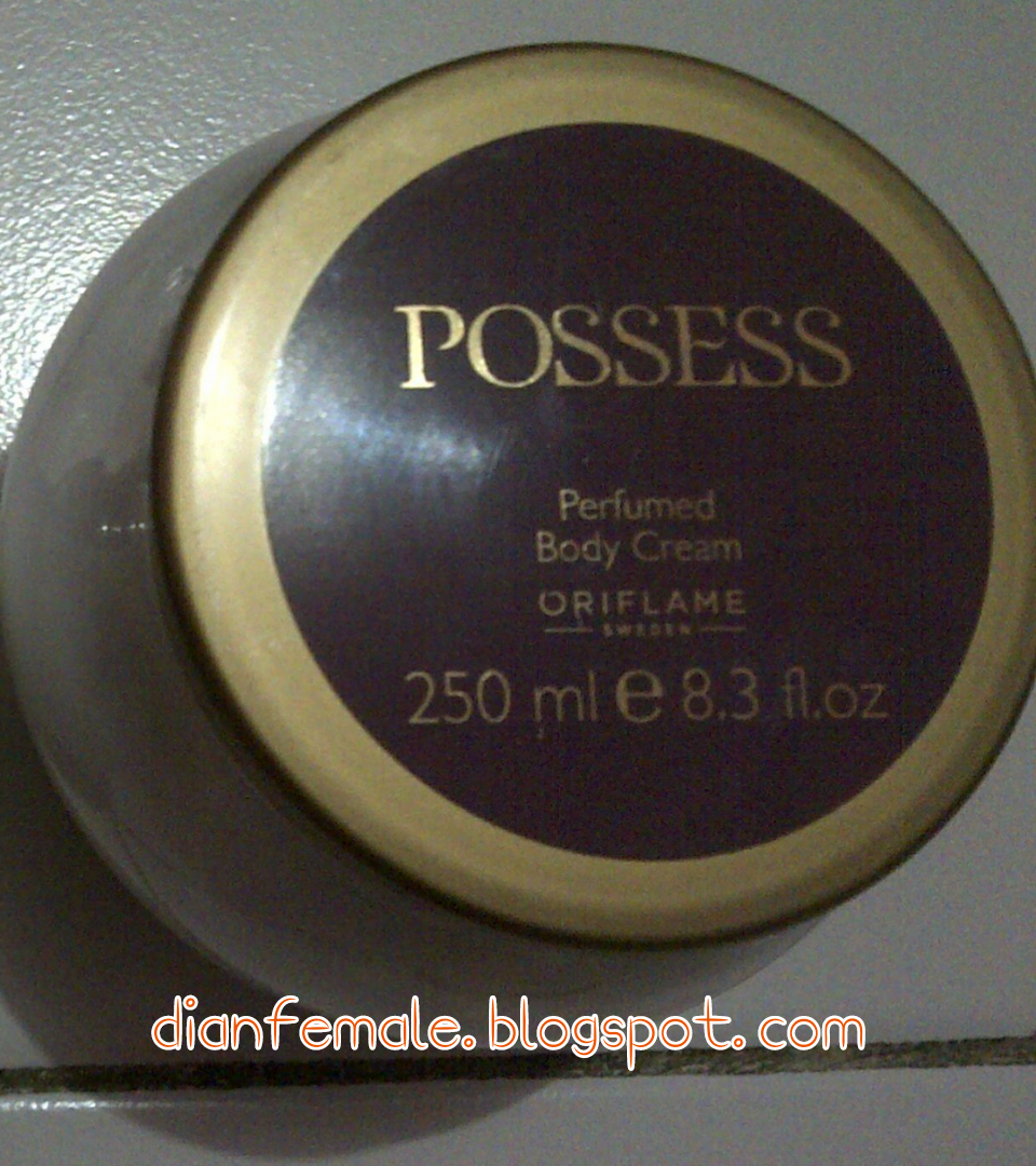 Nuris Dian Anggraini POSSESS BODY CREAM BY ORIFLAME