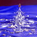Imagenes de navidad -   Animados de navidad - Pequeño árbol navideño de cristal 