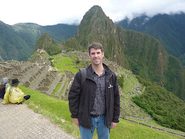 Chris at Machu Picchu, Peru