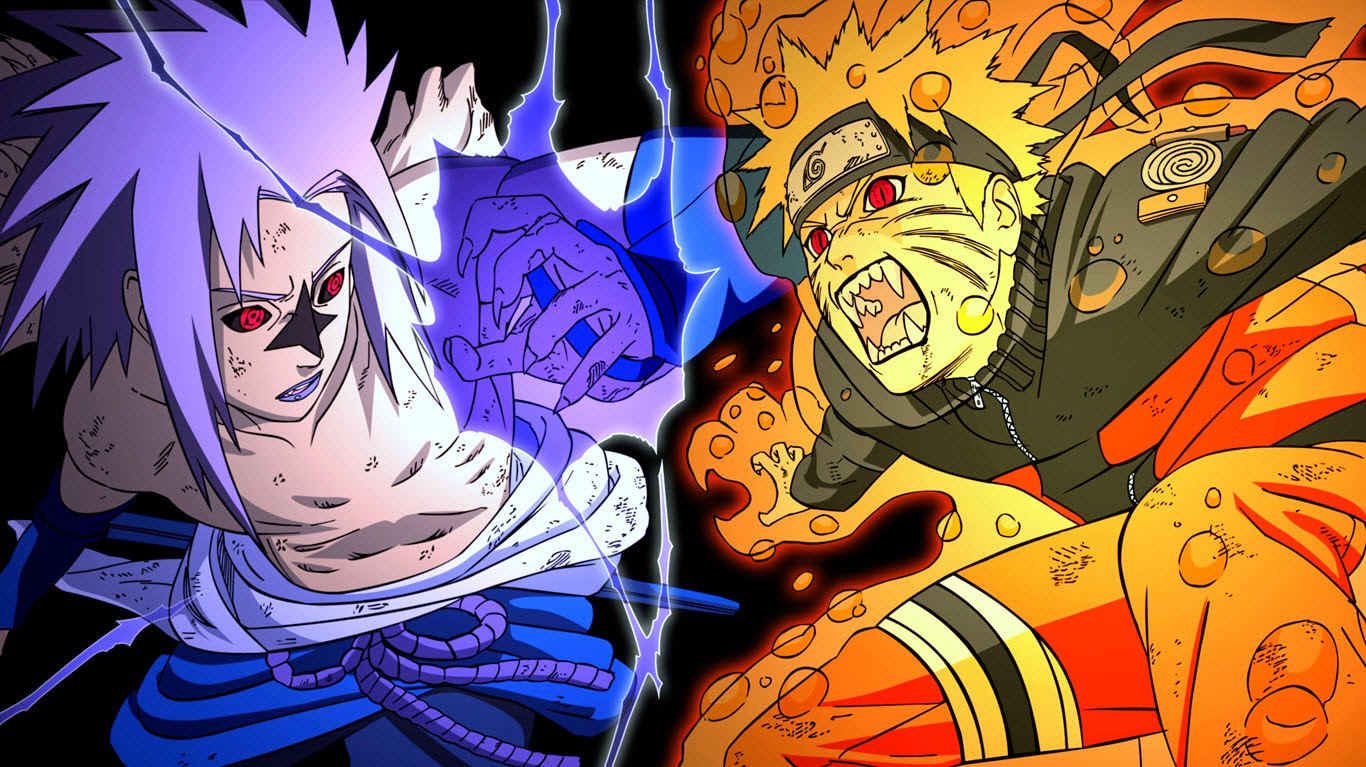 Naruto Vs. Sasuke HD Wallpapers