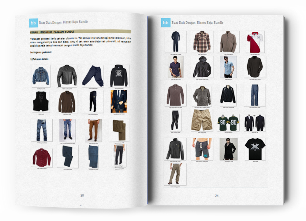 Review Ebook Panduan Bisnes Baju Bundle 
