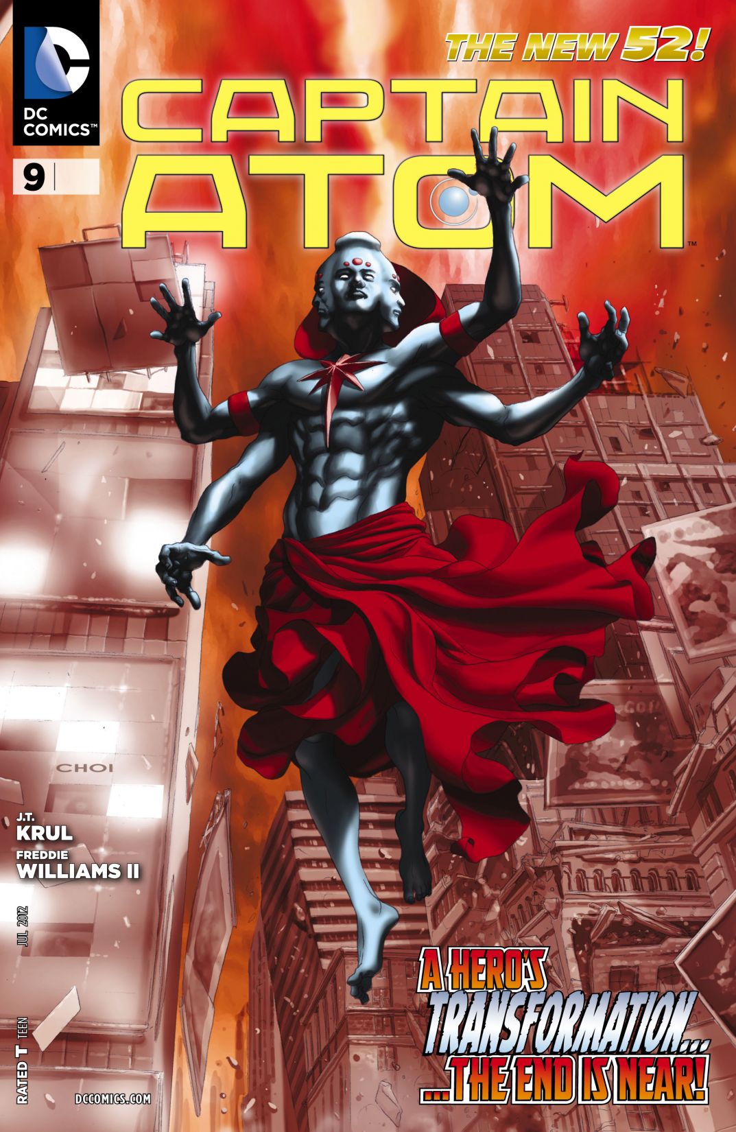 Read online Captain Atom comic -  Issue #9 - 1
