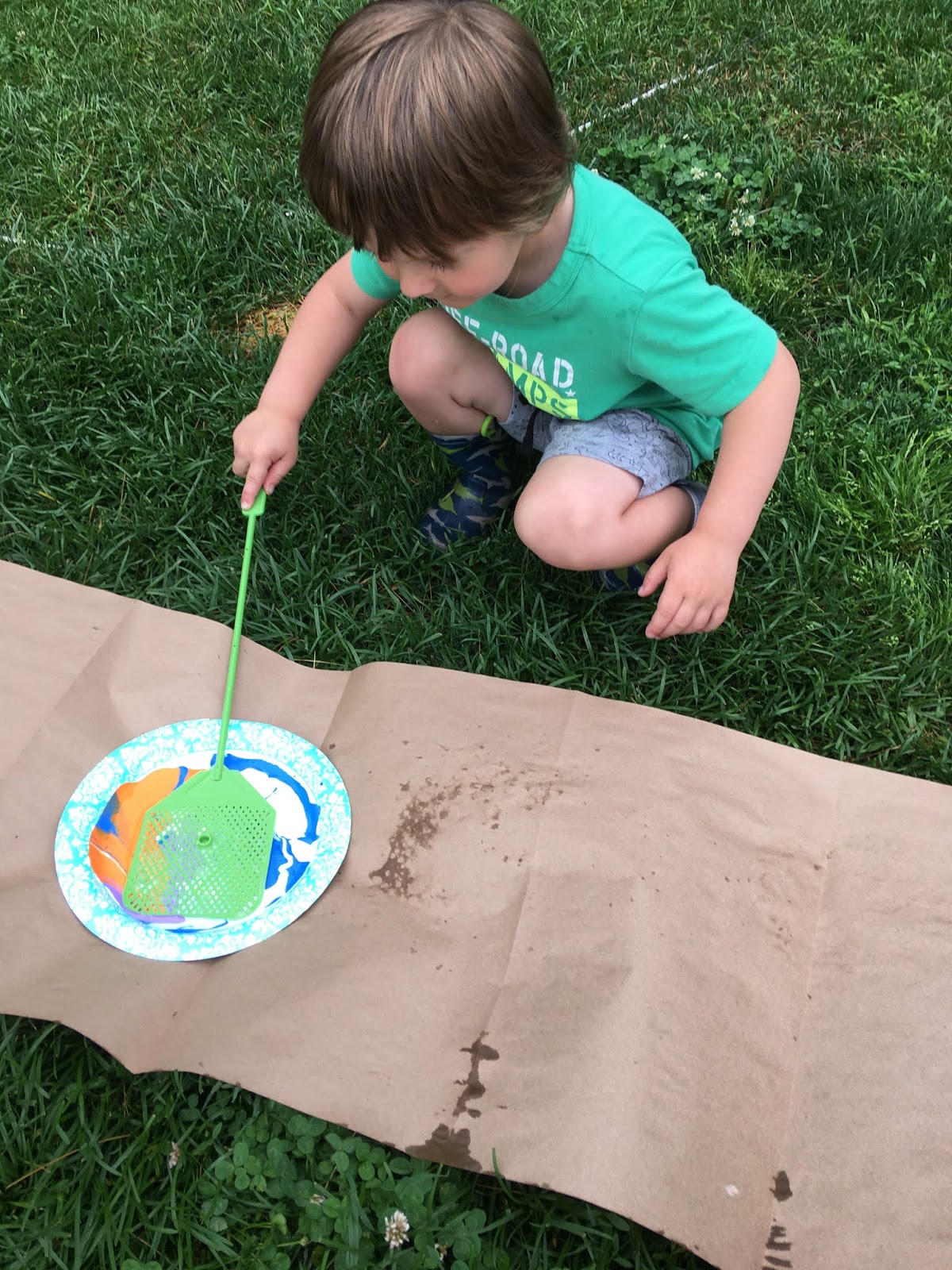 5 Kids Activities using a 1 Fly Swatter