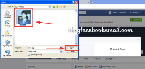 cara mengganti profil facebook terbaru
