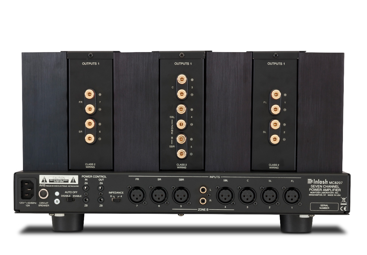 Audio Video Reviews McIntosh MX121 AV Control Centre + MC8207 Power