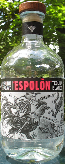 Bottle of Espolon Tequila Blanco