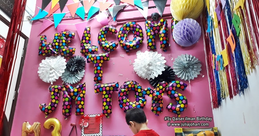 Kedai Jual Dekorasi Party Birthday Murah di Kuala Lumpur
