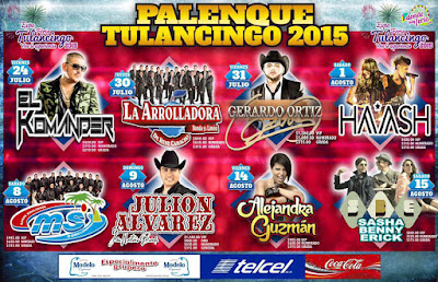 Cartelera de Conciertos en Palenque de Tulancingo 2015 Cartelera de Conciertos en Palenque de Tulancingo 2015 precios reventa de boletos no agotados