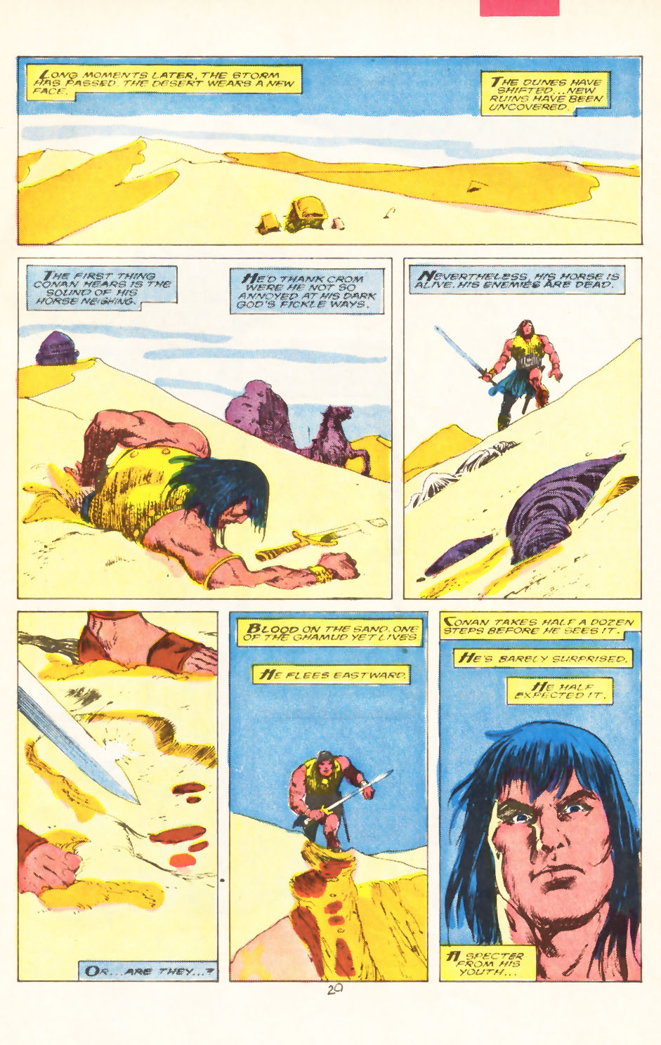 Read online Conan the Barbarian (1970) comic -  Issue #211 - 22