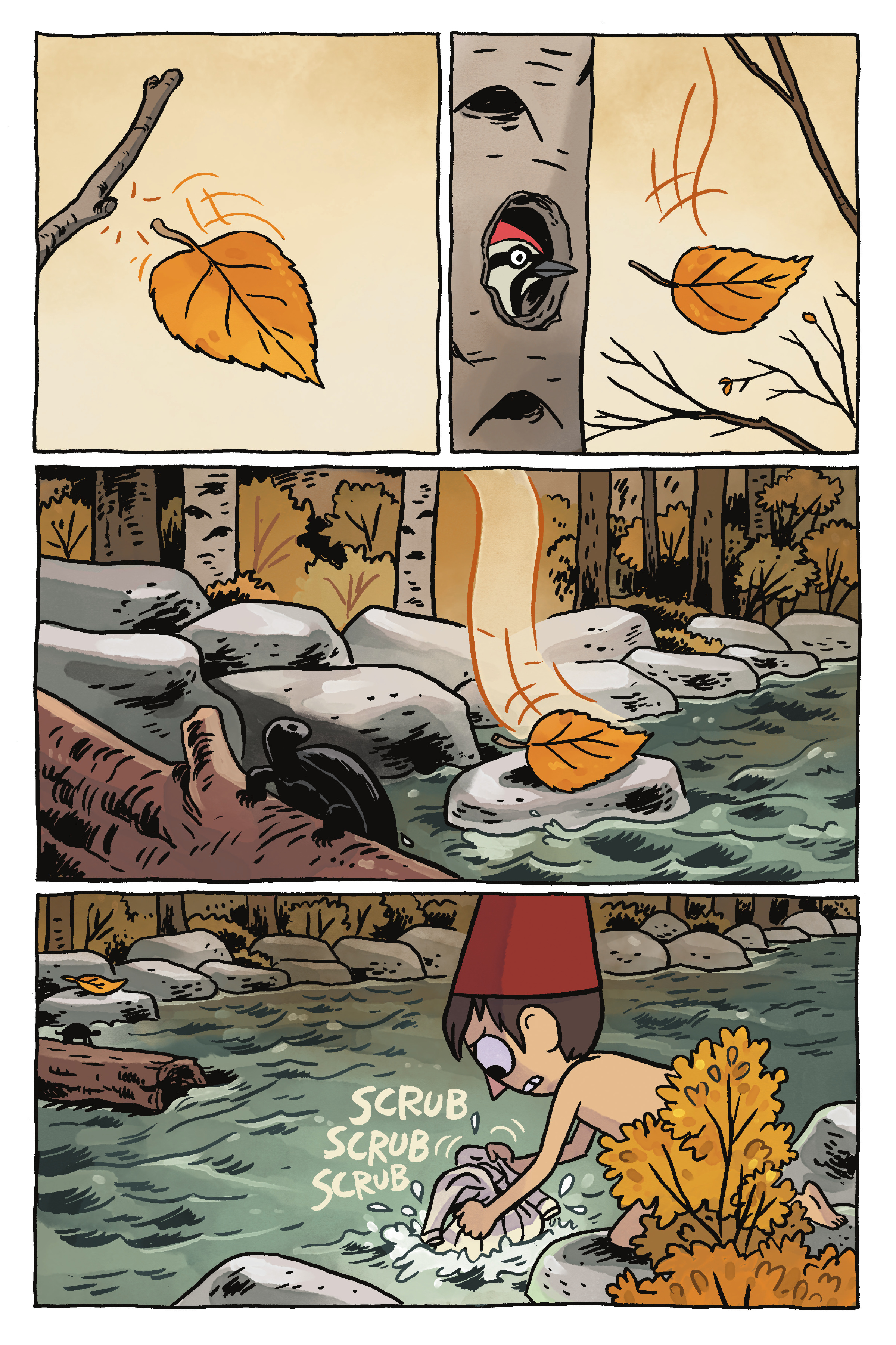 Read online Over the Garden Wall: Distillatoria comic -  Issue # TPB - 121