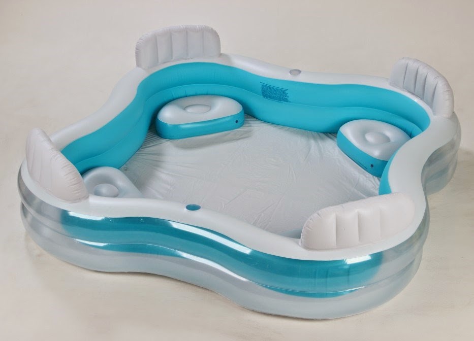 BongBongIdea: HUGE INTEX INFLATABLE WATER PLAY POOL FOR CHILDREN AND FAMILY