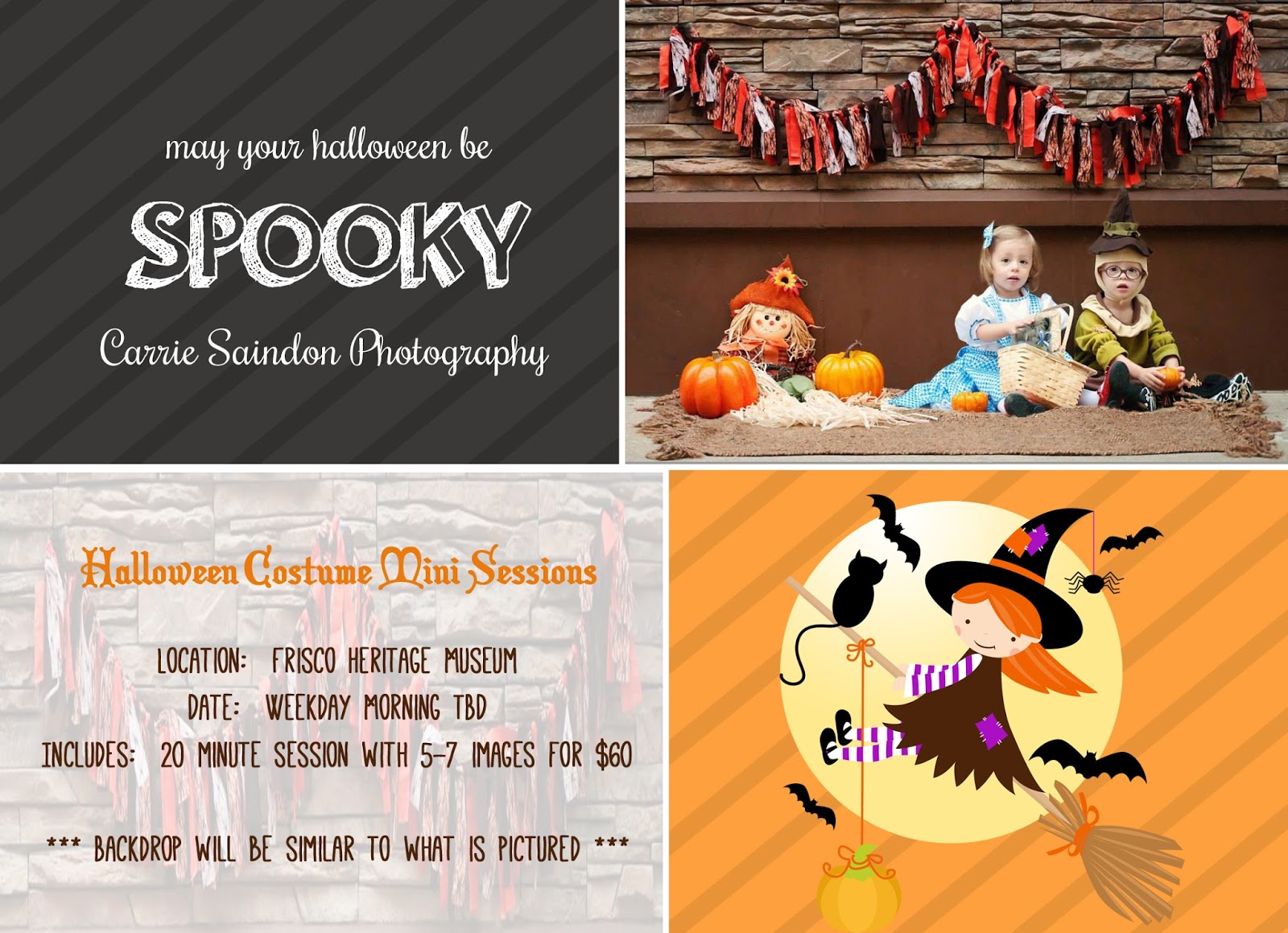 Carrie Saindon Photography Halloween Costume Mini Sessions {Frisco TX