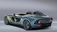 Aston Martin's radical CC100 Speedster Concept rear side