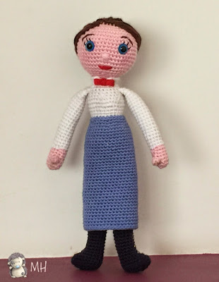 Mary Poppins amigurumi