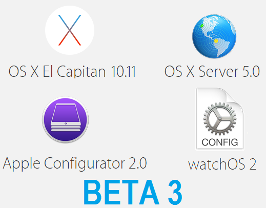 Download OS X El Capitan 10.11 Beta 3 & OS X Server 5 Beta 3