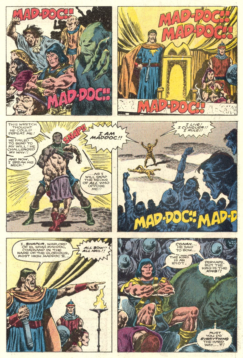 Conan the Barbarian (1970) Issue #181 #193 - English 8