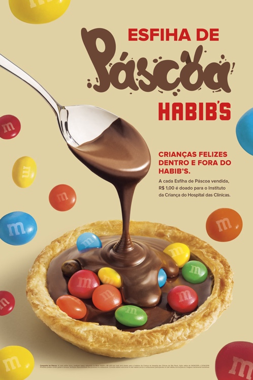 Páscoa Habib's vem recheada de muito chocolate e solidariedade para marcar calendário da rede Páscoa Habib's vem recheada de muito chocolate e solidariedade para marcar calendário da rede