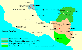 Ubicacion de la cultura Maya