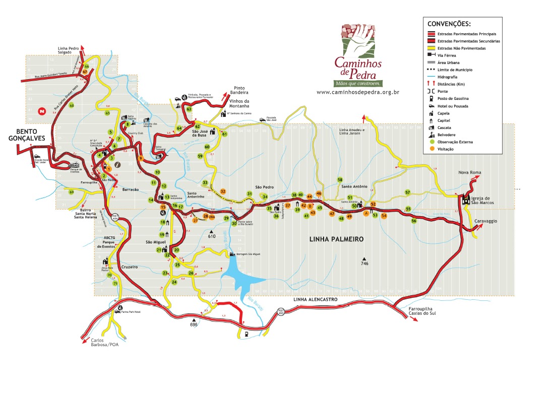 Caminhos de Pedra, roteiro de um dia em Bento Gonçalves na Serra Gaúcha