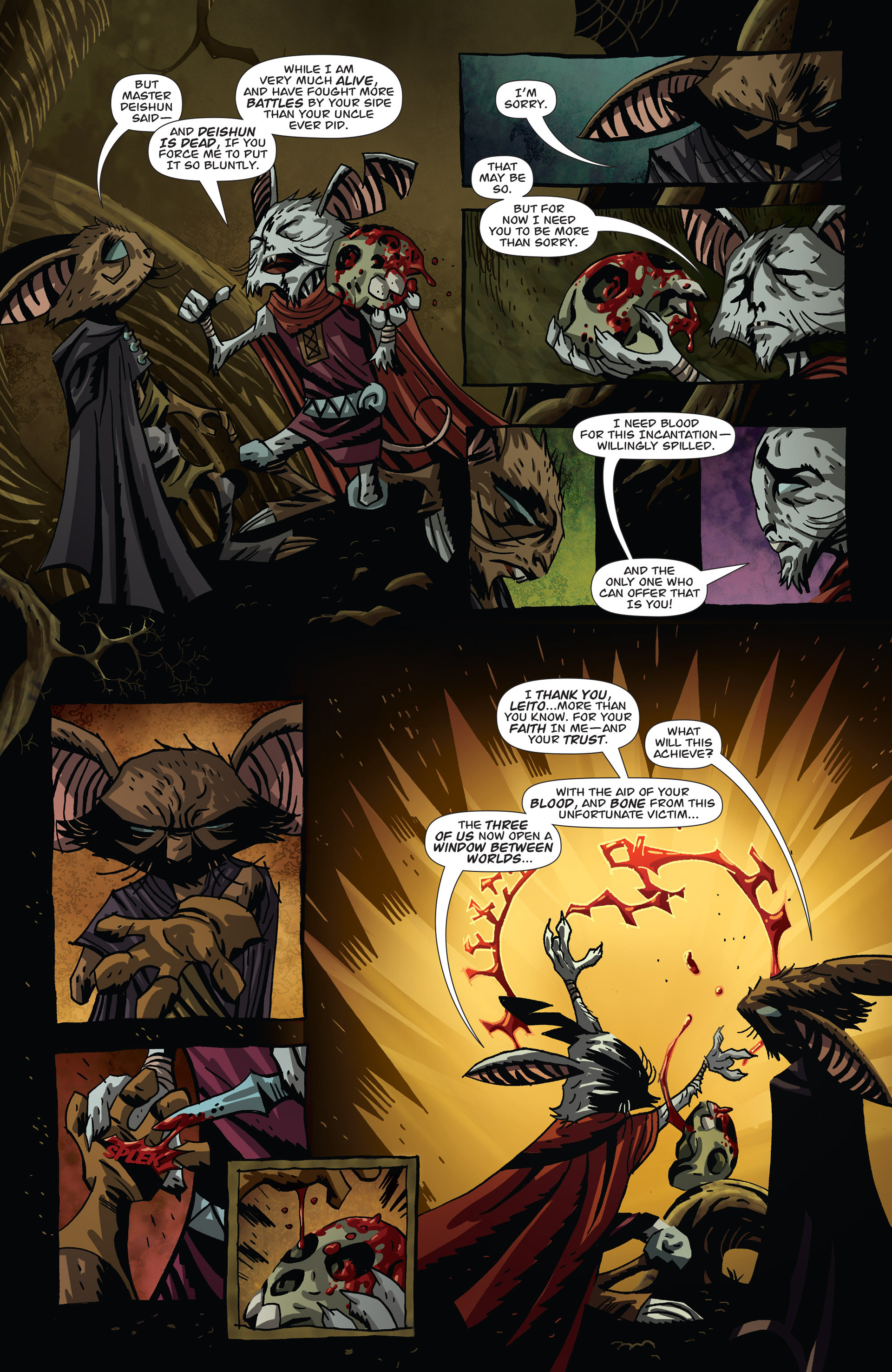 Read online The Mice Templar Volume 4: Legend comic -  Issue #10 - 11