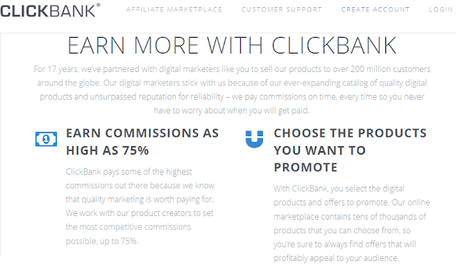ClickBank - affiliate network