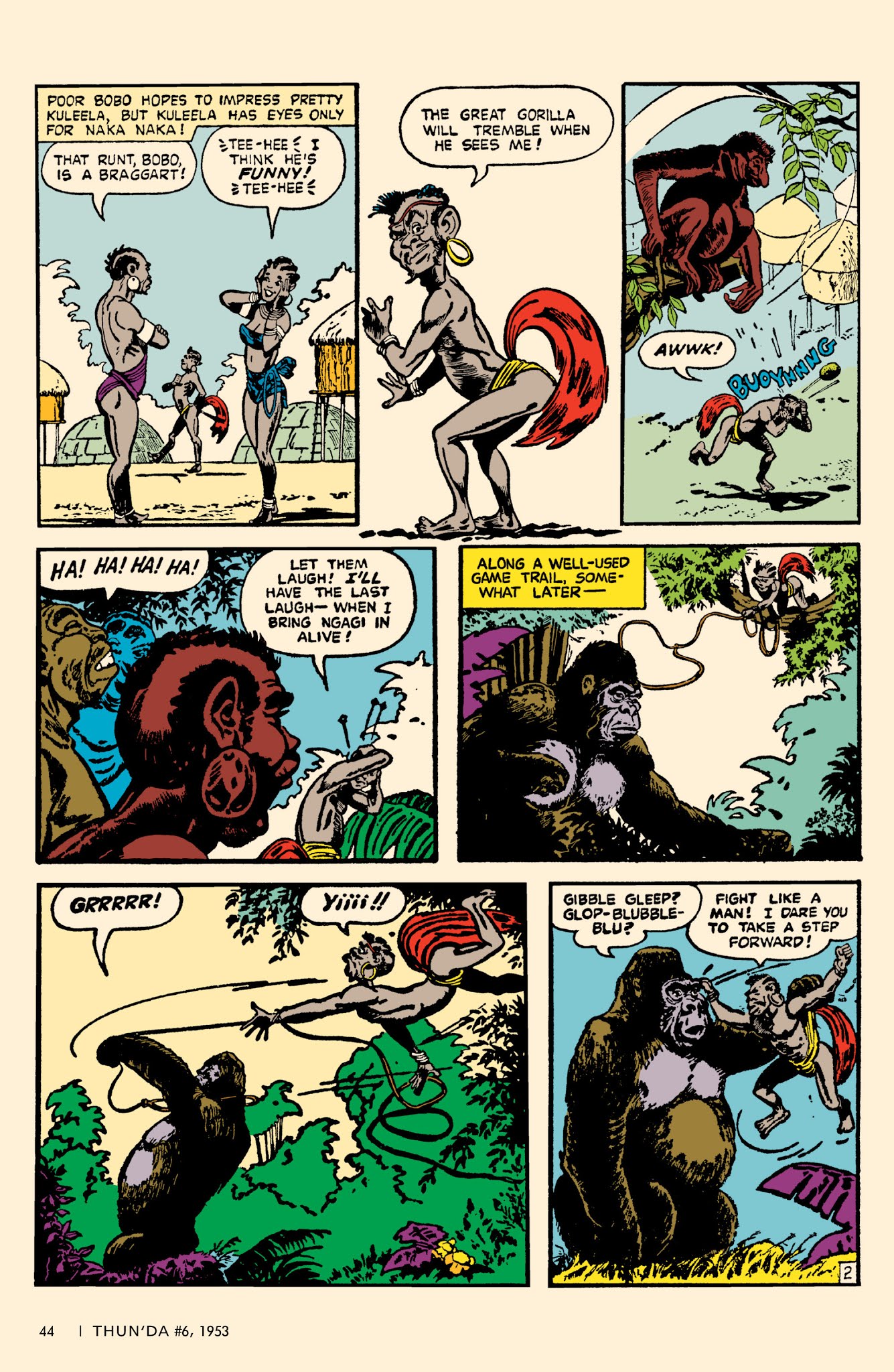 Read online Bob Powell's Complete Cave Girl comic -  Issue # TPB (Part 1) - 45