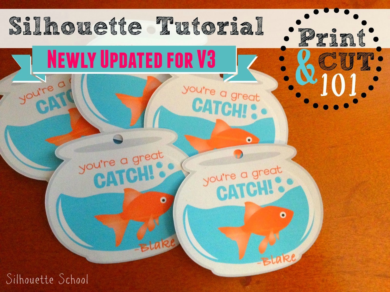 Silhouette print and cut tutorial updated for v3 silhouette school