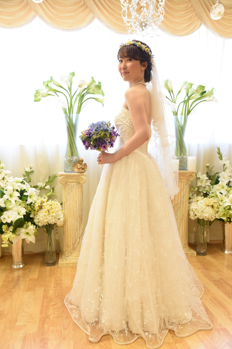 Hawaii Wedding Chapel Plumeria Chapel Bride KAORI