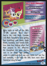 My Little Pony Cutie Mark Crusaders Series 4 Trading Card
